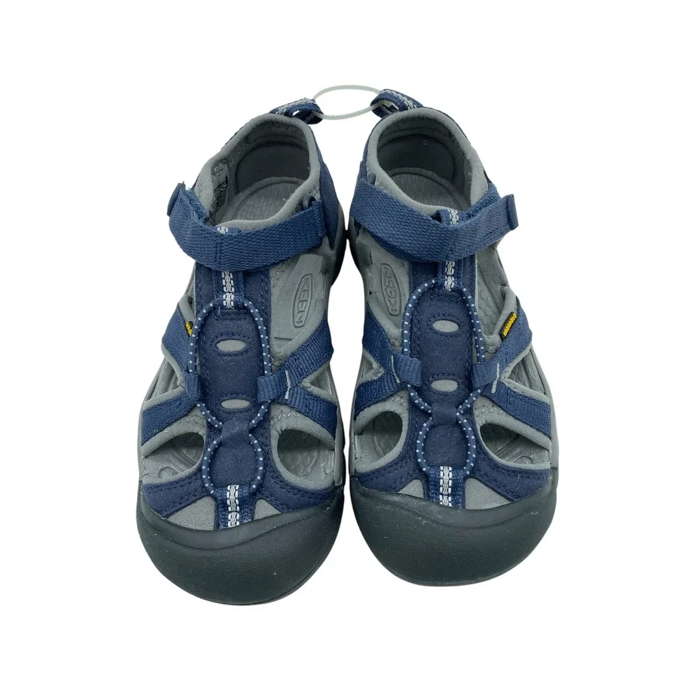 Keen Newport H2 Kids Navy Blue Grey Sport Water Sandals Hiking Shoes Size 1